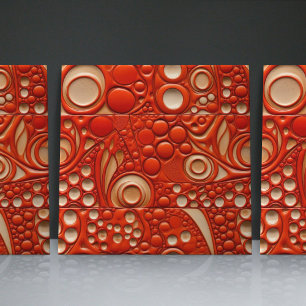 Dotted Faux Relief Glazed eigedele Decor Home Tegeltje