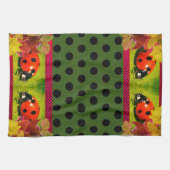 Dotted LadyBug Theedoek (Horizontaal)