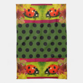 Dotted LadyBug Theedoek (Verticaal)