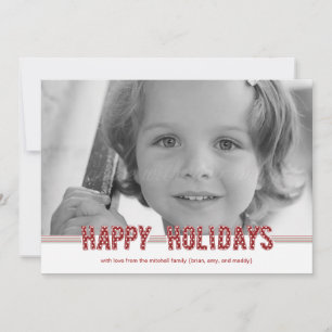 Dotted Wishes Christmas Cards/Holiday Photo Cards Feestdagenkaart