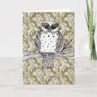 Dotti de uil 30 Wenskaart Kaart