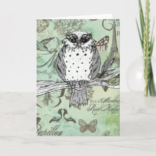 Dotti de uil 31 Wenskaart Kaart