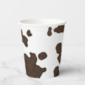 DOTTIE Heilige Koe Ventig Boerderij Papieren Bekers (Achterkant)