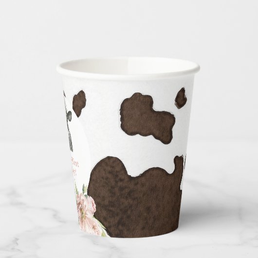 DOTTIE Heilige Koe Ventig Boerderij Papieren Bekers (Links)