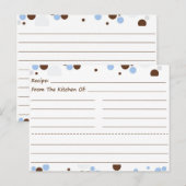 Dotty Blank Recipe Kaarten (Voorkant / Achterkant)