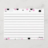 Dotty Blank Recipe Kaarten (Achterkant)