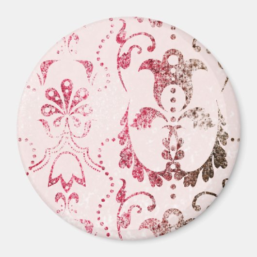 Dotty Damask Magneet (Voorkant)