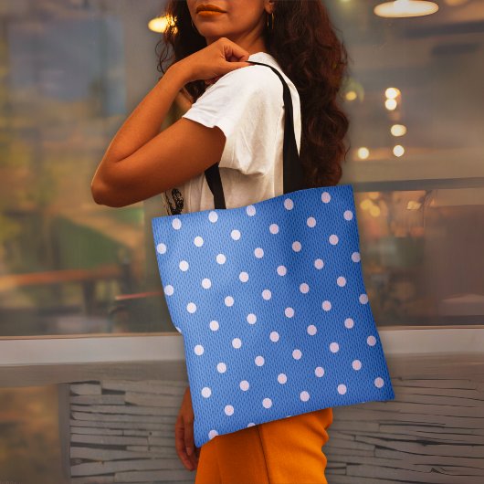 Dotty Delight Blue Draagtas