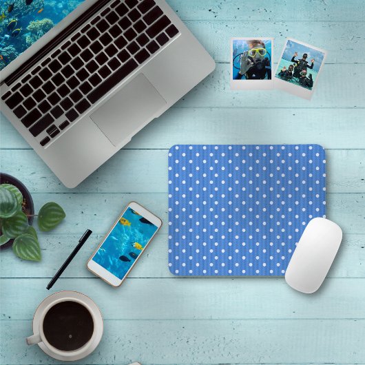 Dotty Delight Blue Muismat