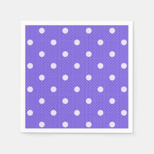 Dotty Delight Paarse papier Servet