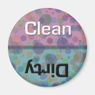 Dotty Dishwasher Clean-Dirty Magnet Magneet