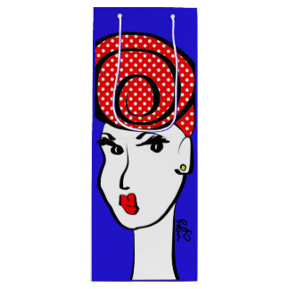 Dotty Divine Wine Gift Bag Wijn Cadeautas