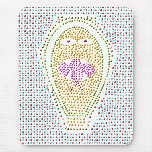 Dotty Egyptian Cobra Mousepad Muismat (Voorkant)