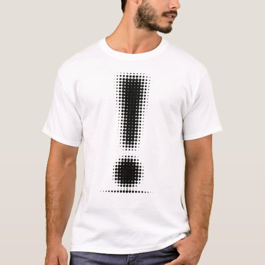 Dotty Exclamation Mark T-shirt (Voorkant)