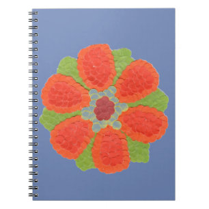 Dotty Flower Spiral Photography Notitieboek