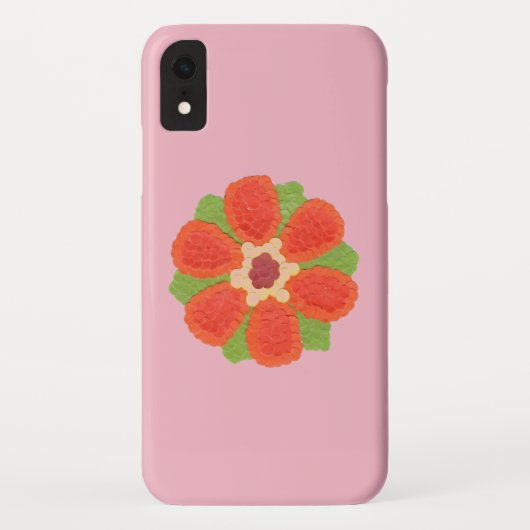 Dotty Flower XR Case-Mate iPhone Case (Achterkant)