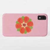 Dotty Flower XR Case-Mate iPhone Case (Achterkant (horizontaal))