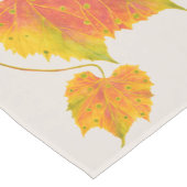 Dotty Herfst op een Table Runner Medium Tafelloper (Hoek)