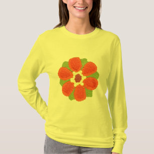 Dotty Lange basishoes voor vrouwen met lange onde T-shirt
