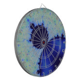 Dotty Mandelbrot Dartboard Dartbord (Voorkant Links)