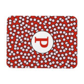 Dotty-monogrampatroon Magneet (Horizontaal)