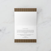 Dotty Owls Baby Carte de remerciements (Intérieur)