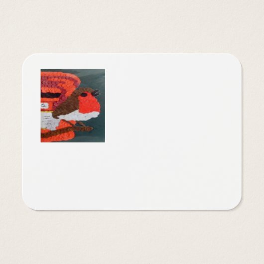 Dotty Robin Mighty Carte de visite (Devant)
