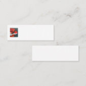 Dotty Robin Mini Carte de visite (Devant / Derrière)