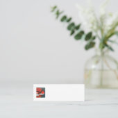 Dotty Robin Mini Carte de visite (Debout devant)