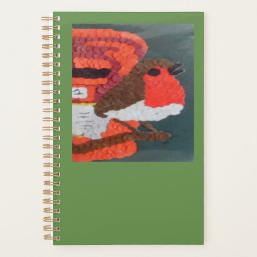Dotty Robin Small Planner (Voorkant)