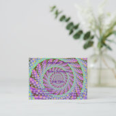 Dotty Spiral Carte de visite (Debout devant)