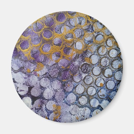 Dotty Spotty Abstract Magneet (Voorkant)