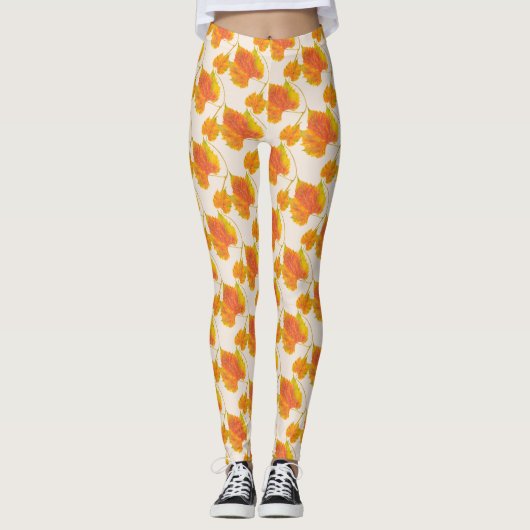 Dotty Spotty Fall on Leggings (Devant)