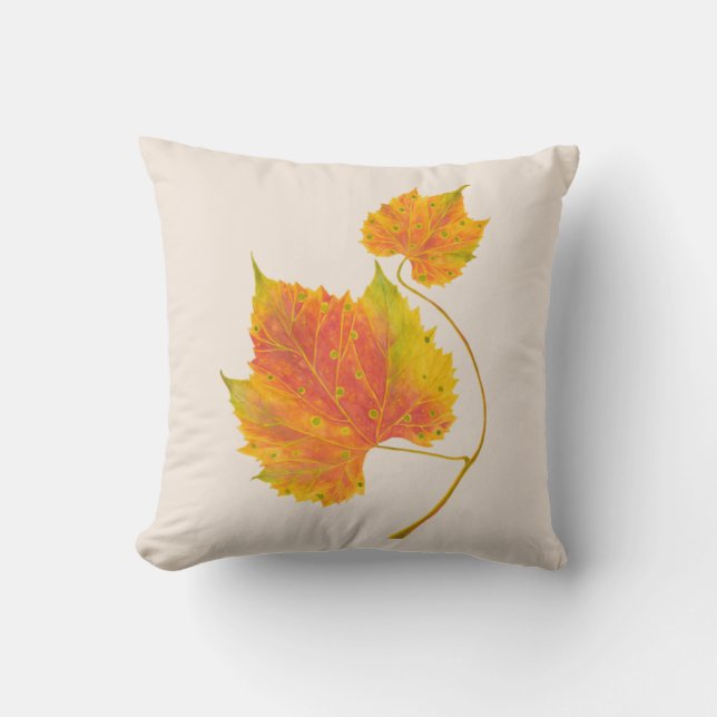 Dotty Spotty Fall sur un Coussin (Recto)