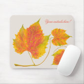 Dotty Spotty Fall sur un tapis de souris (Avec souris)