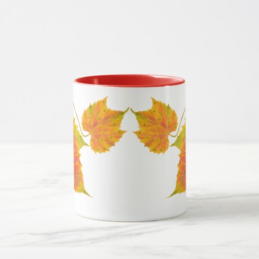 Dotty Spotty Fall sur une Mug Combo (R) (Centre)