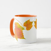 Dotty Spotty Herfst op een Combo Mok (O) (Voorkant links)