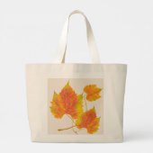 Dotty Spotty Herfst op een Jumbo Tas (Achterkant)