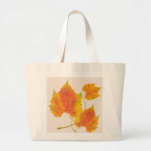 Dotty Spotty Herfst op een Jumbo Tas (Voorkant)