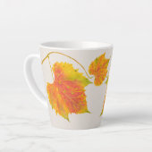 Dotty Spotty Herfst op een Small Latte Mok (Linkerhoek)