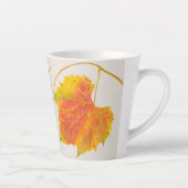 Dotty Spotty Herfst op een Small Latte Mok (Rechts)