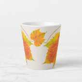 Dotty Spotty Herfst op een Small Latte Mok (Voorkant)