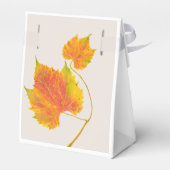 Dotty Spotty Herfst op een voordoos Bedankdoosjes (Achterkant)