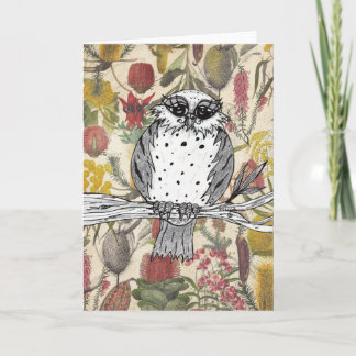 Dotty the Owl 6 wenskaart Kaart