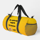 D'où venez-VOUS? sac de sport (Coin droit)
