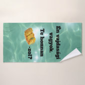 D'où venez-VOUS? serviette (Serviette de bain)