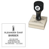 Douane 2"x 2"Rubberzegel Rubberstempel (Gestempeld)