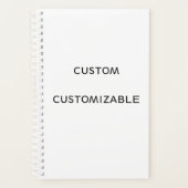 DOUANE  AANGEPASTE BLANT PLANNER (Voorkant)