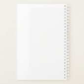 DOUANE  AANGEPASTE BLANT PLANNER (Achterkant)