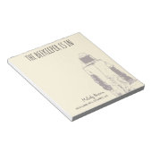 DOUANE Apiary Name Notitieblok met imker (Schuin)